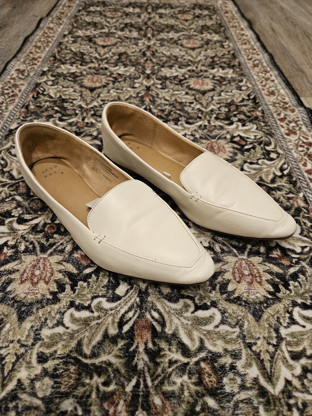 Classic Women's White Loafers - A New Day